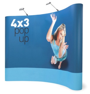 6 Panel 4x3 Pop Up Display